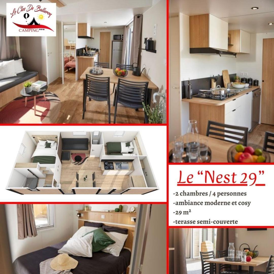 Camping Le Clos De Balleroy Exterior foto